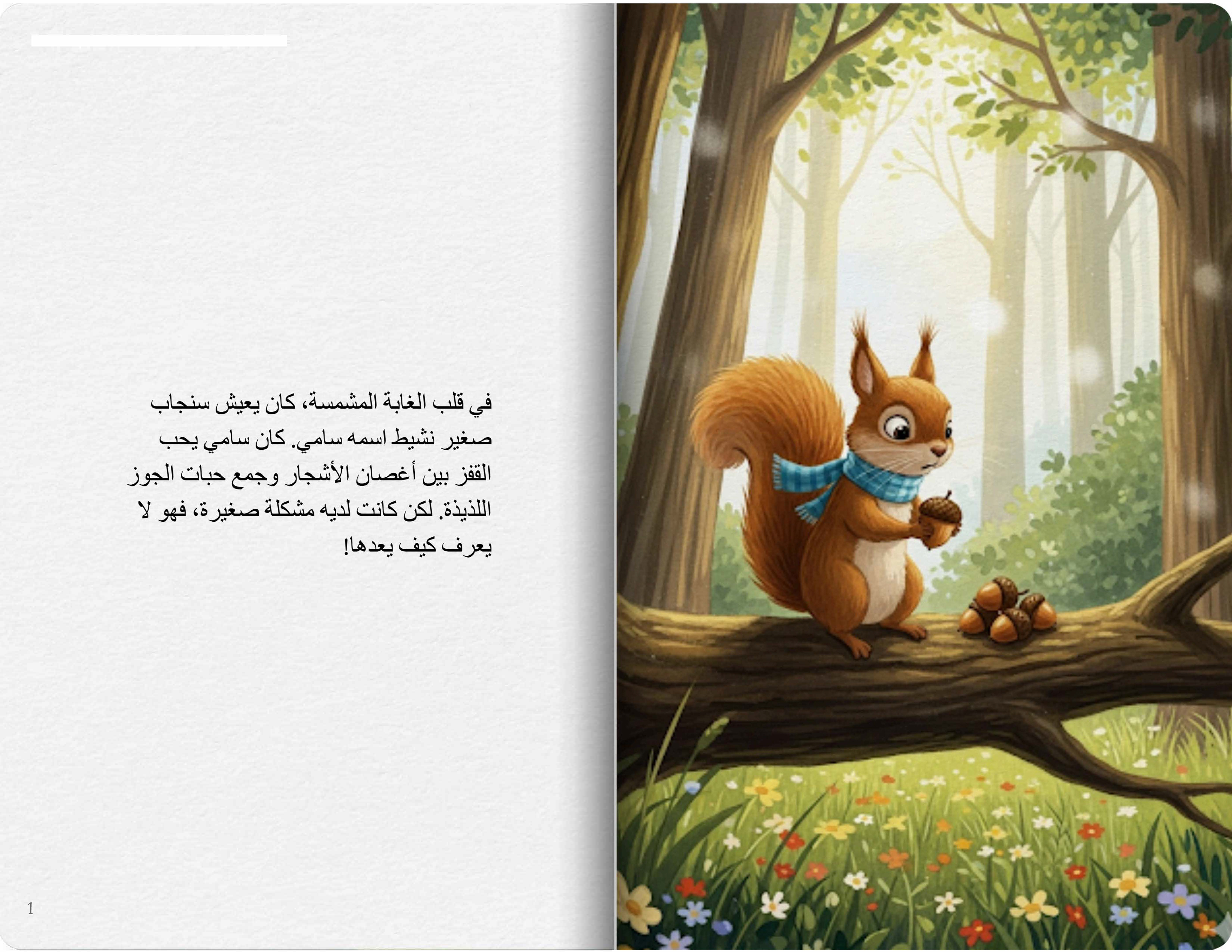 الأرقام في الغابة