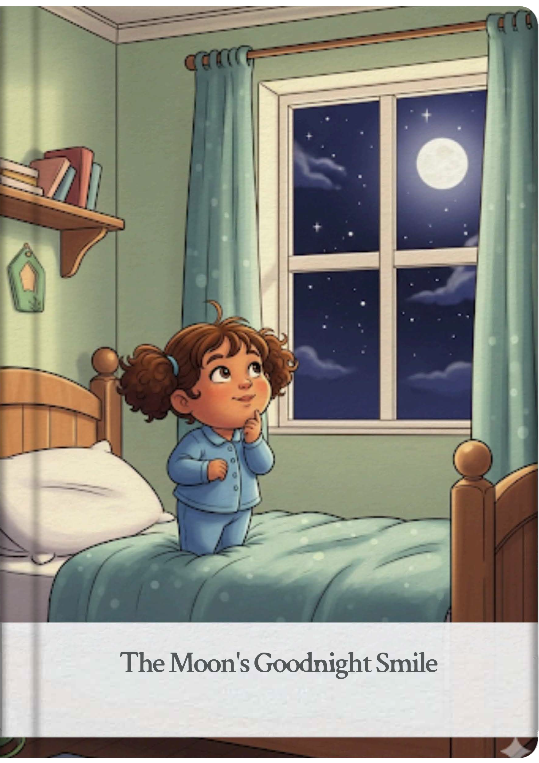 The Moon's Goodnight Smile