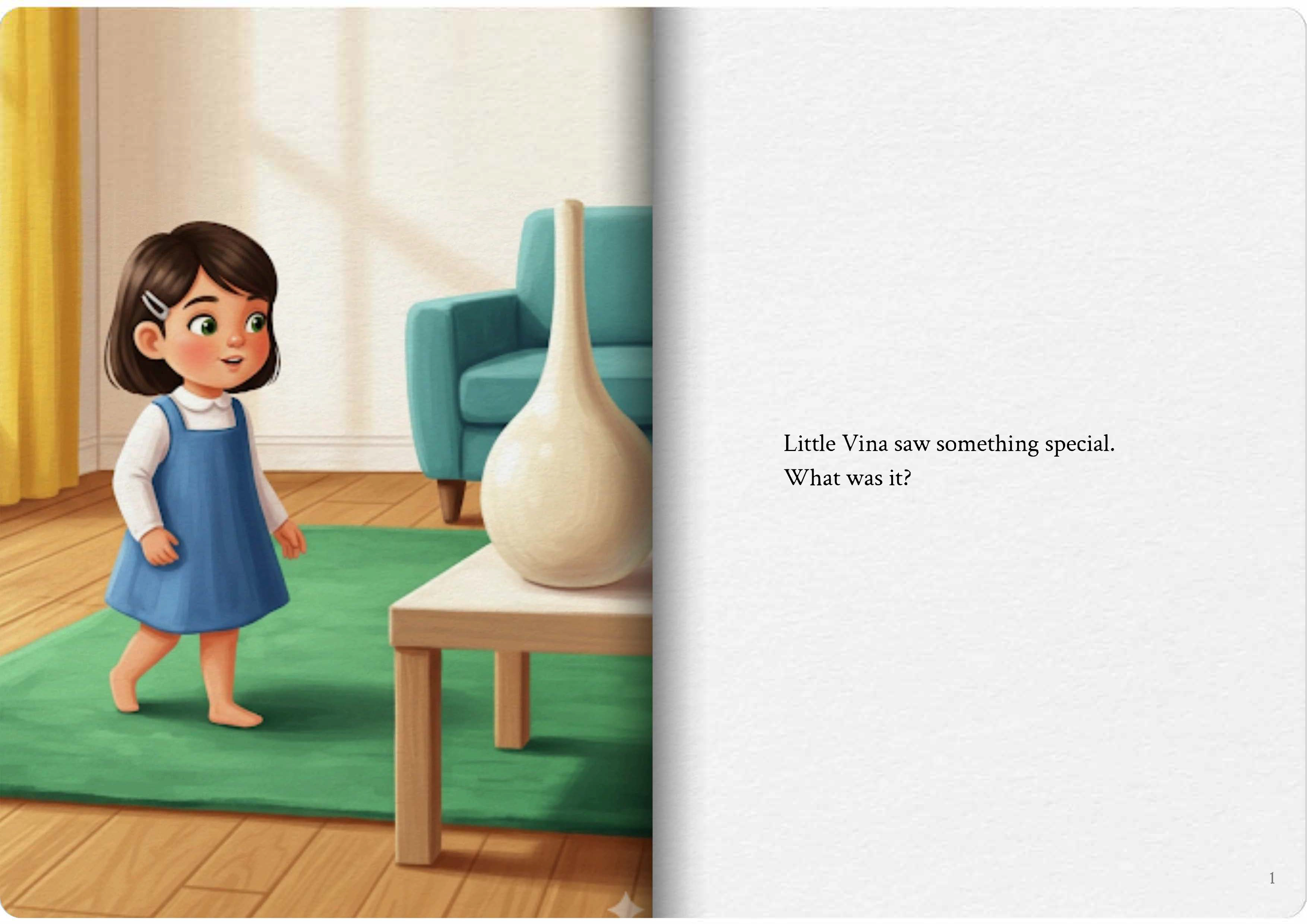 V and the Very Violet Vase