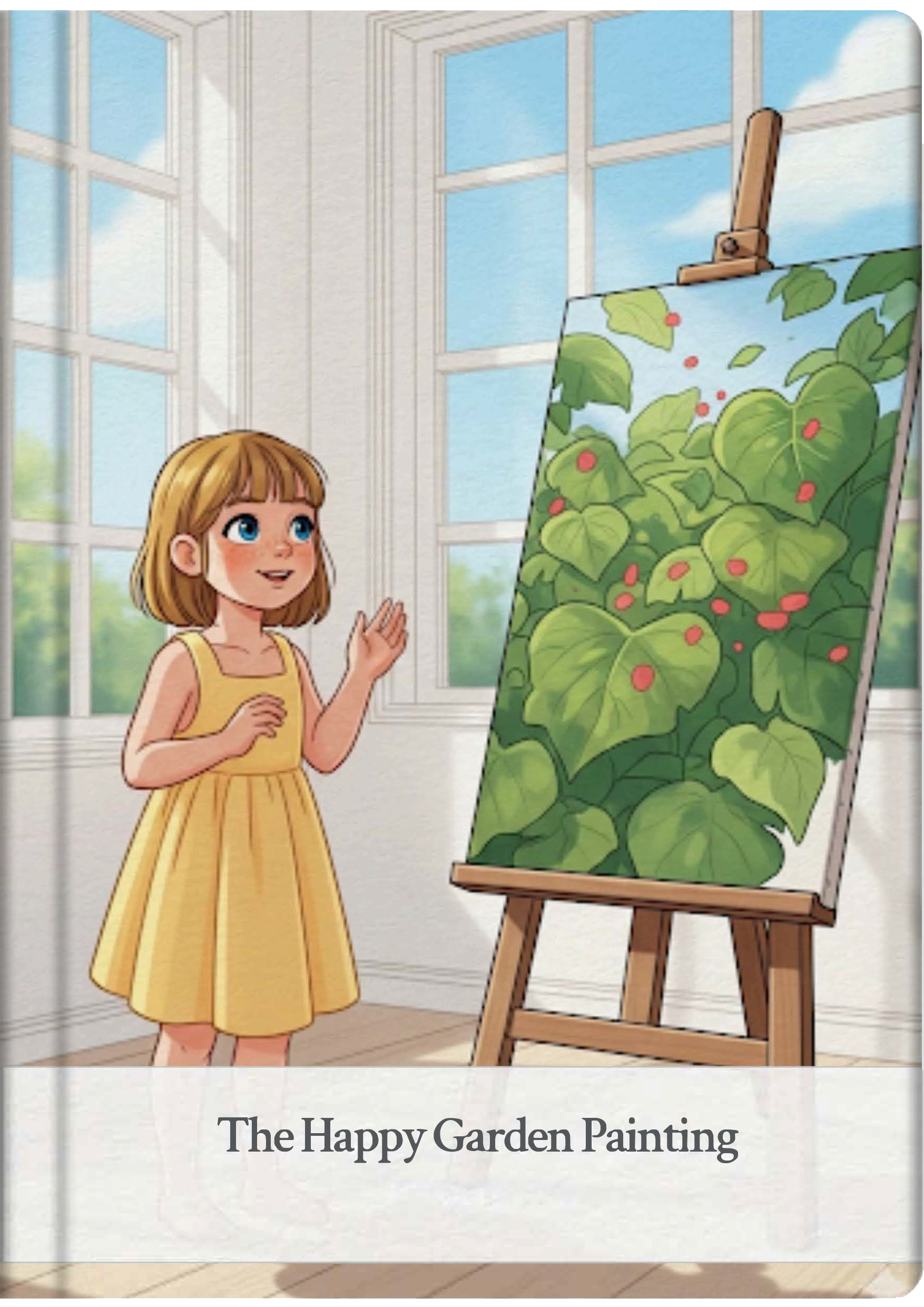 The Happy Garden Painting