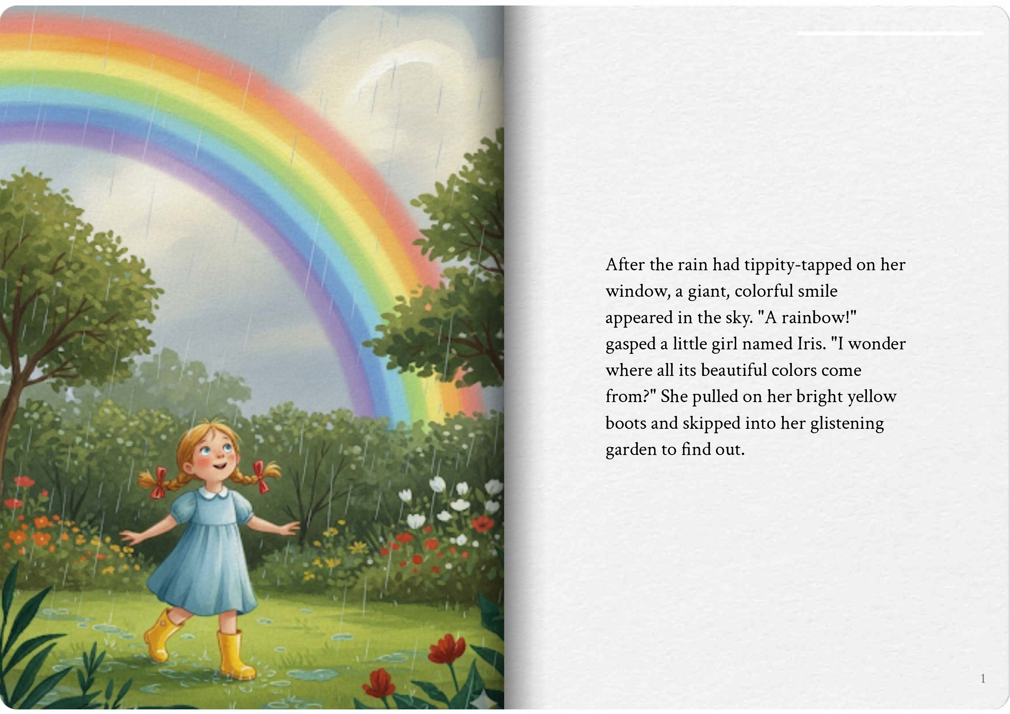 Iris and the Garden of Colors