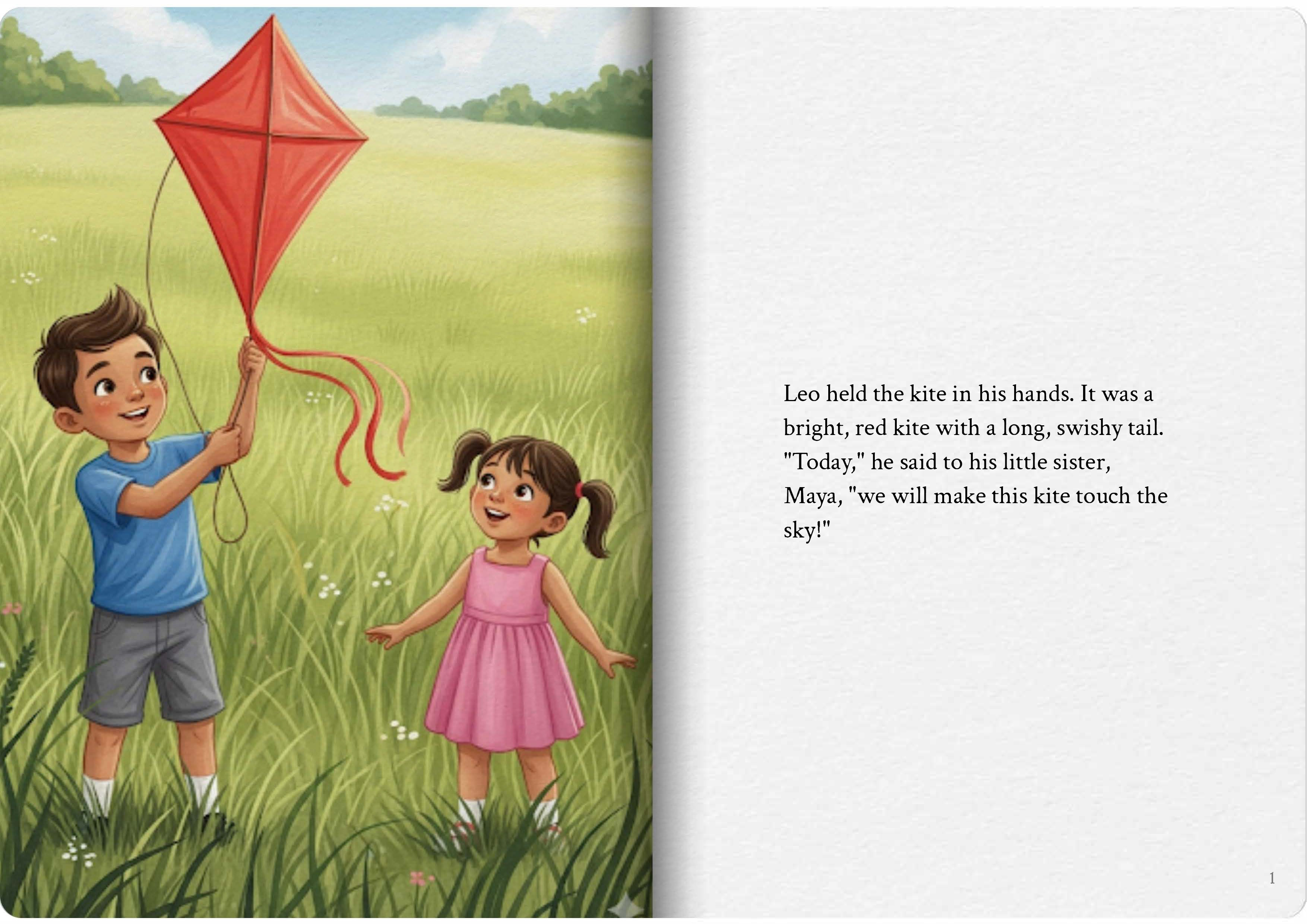 Brother and the Kite