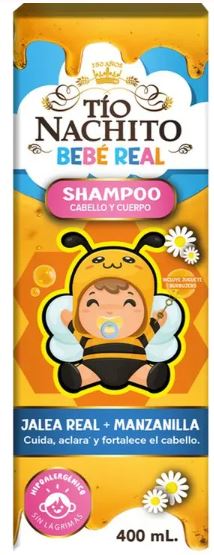 Tío Nachito Real Baby Shampoo 400 ml