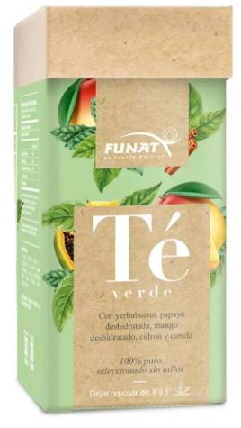 Té verde 30 tisanas
