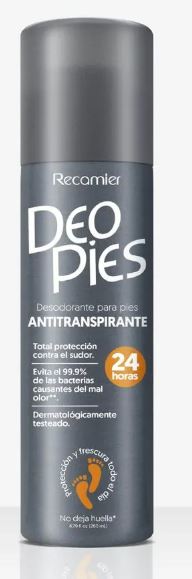Recamier DEO Pies Antiperspirant Foot Spray