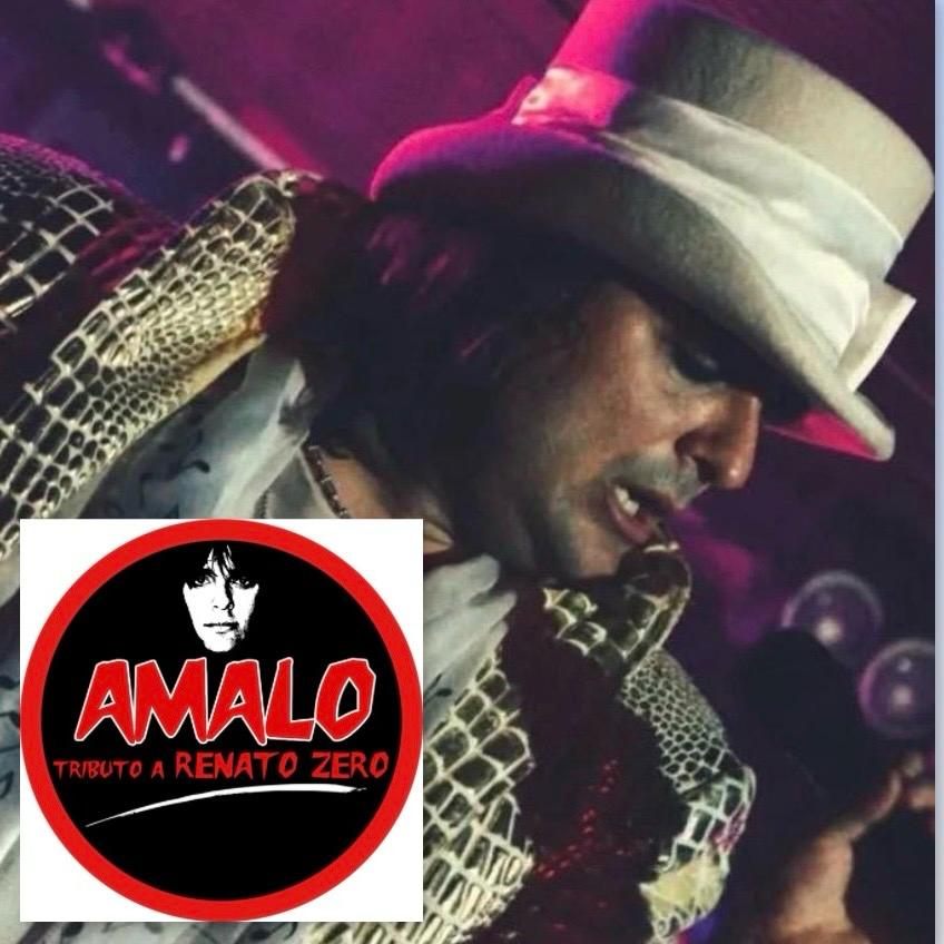 Trib RENATO ZERO - AMALO - Ingresso + 1 drink - Sab 16 maggio