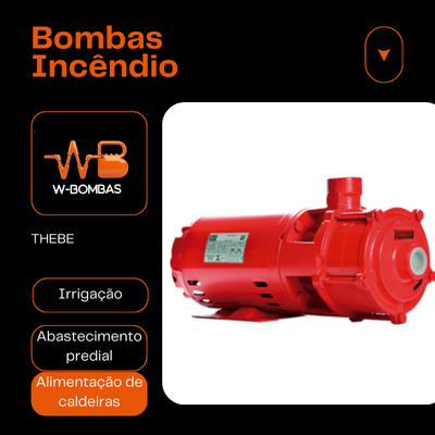 Bomba Multiestágio Thebe P-11/6 NR3 CV Monofásica
