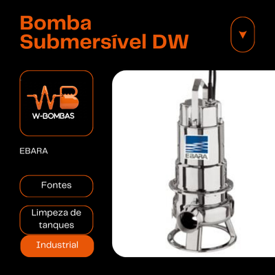 Ebara Bombas Submersíveis DW