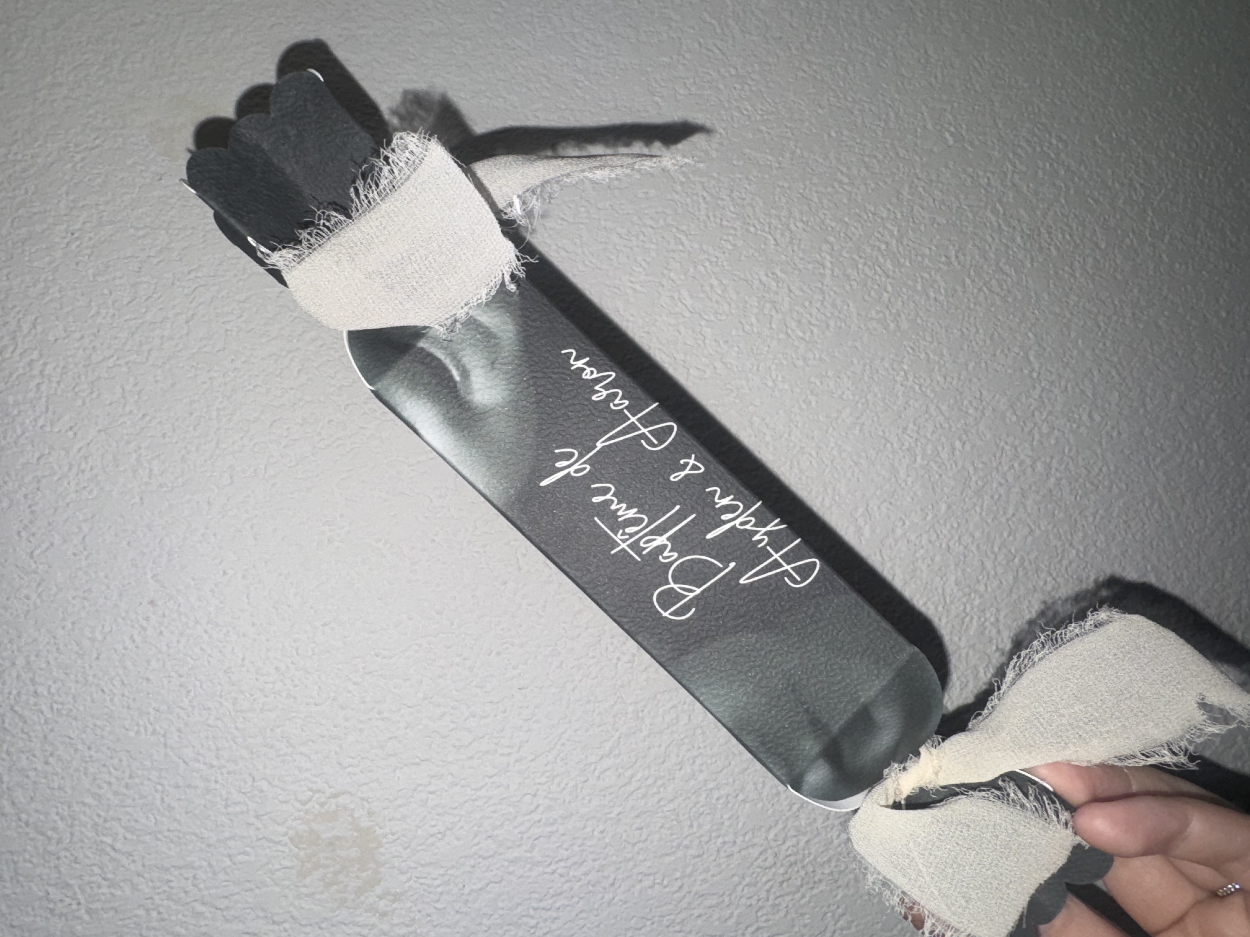 Boîte en forme de bonbon