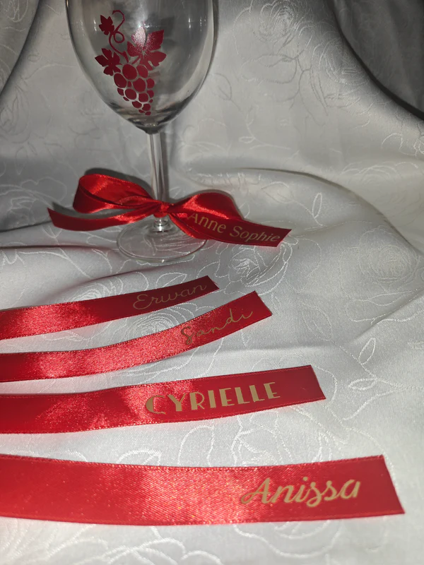 Ruban pour marque places