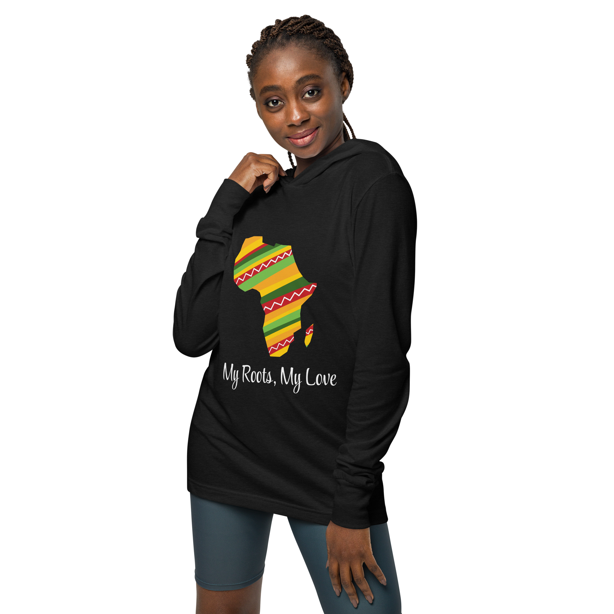 The "Heartbeat" My Roots My Love Hoodie