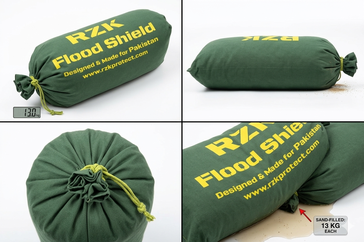 RZK Flood Shield - Sandbags - DIY