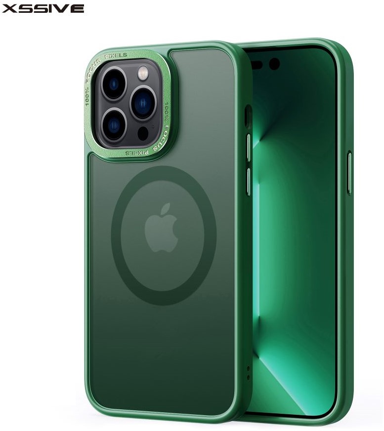 Xssive Back case met MagSafe - groen