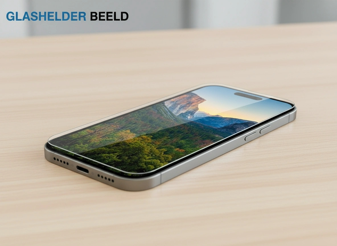 Glashelder clear glass screen protector - Duo pack