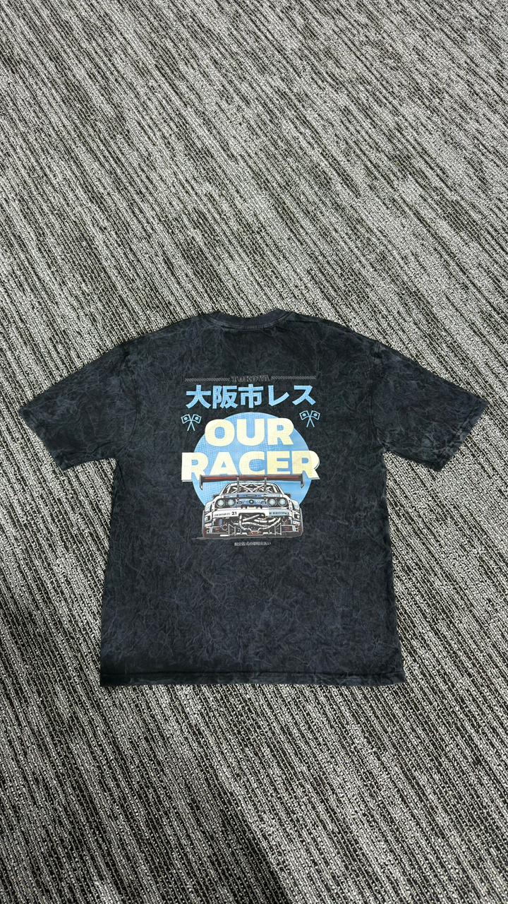 Our Racer Graphic acid washed
