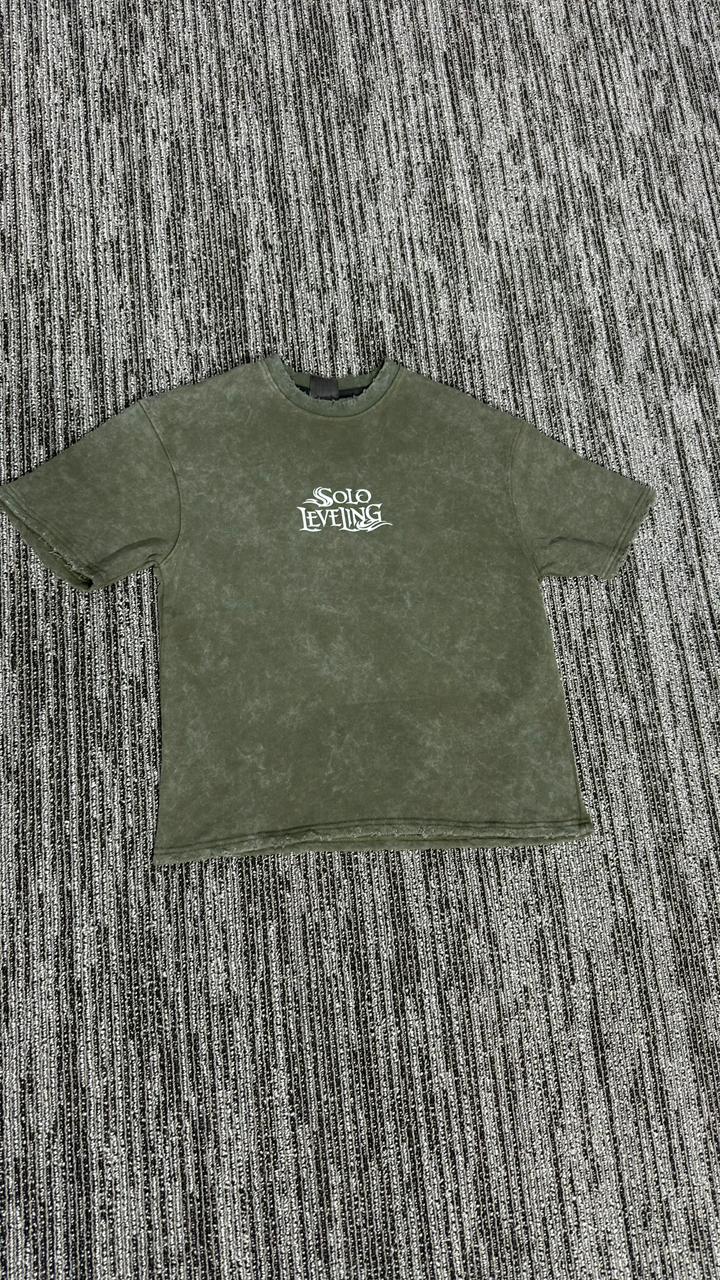Solo Leveling graphic acid washed