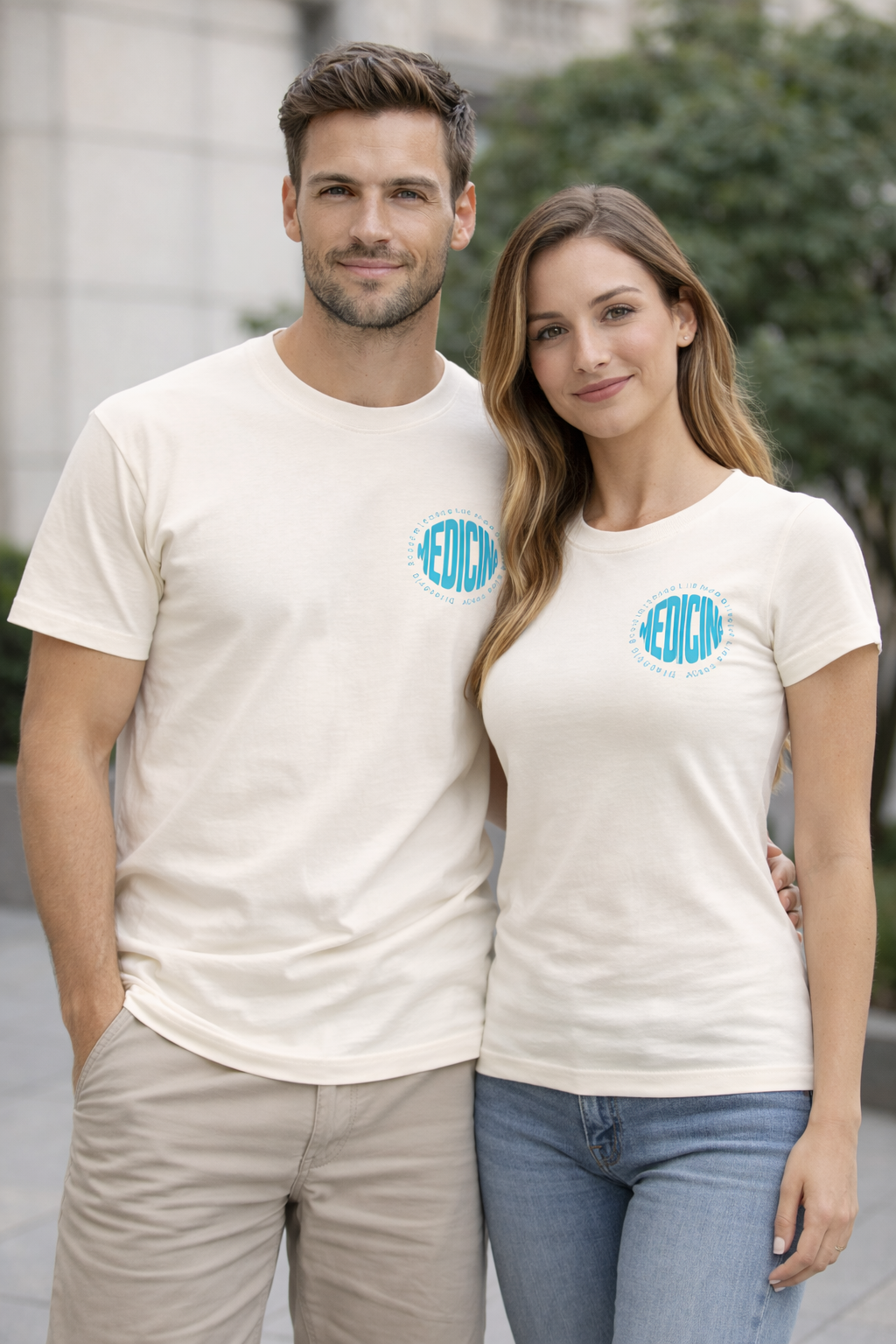 Blusa Heart Off-White