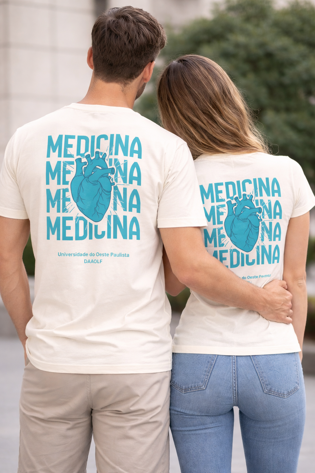 Blusa Heart Off-White