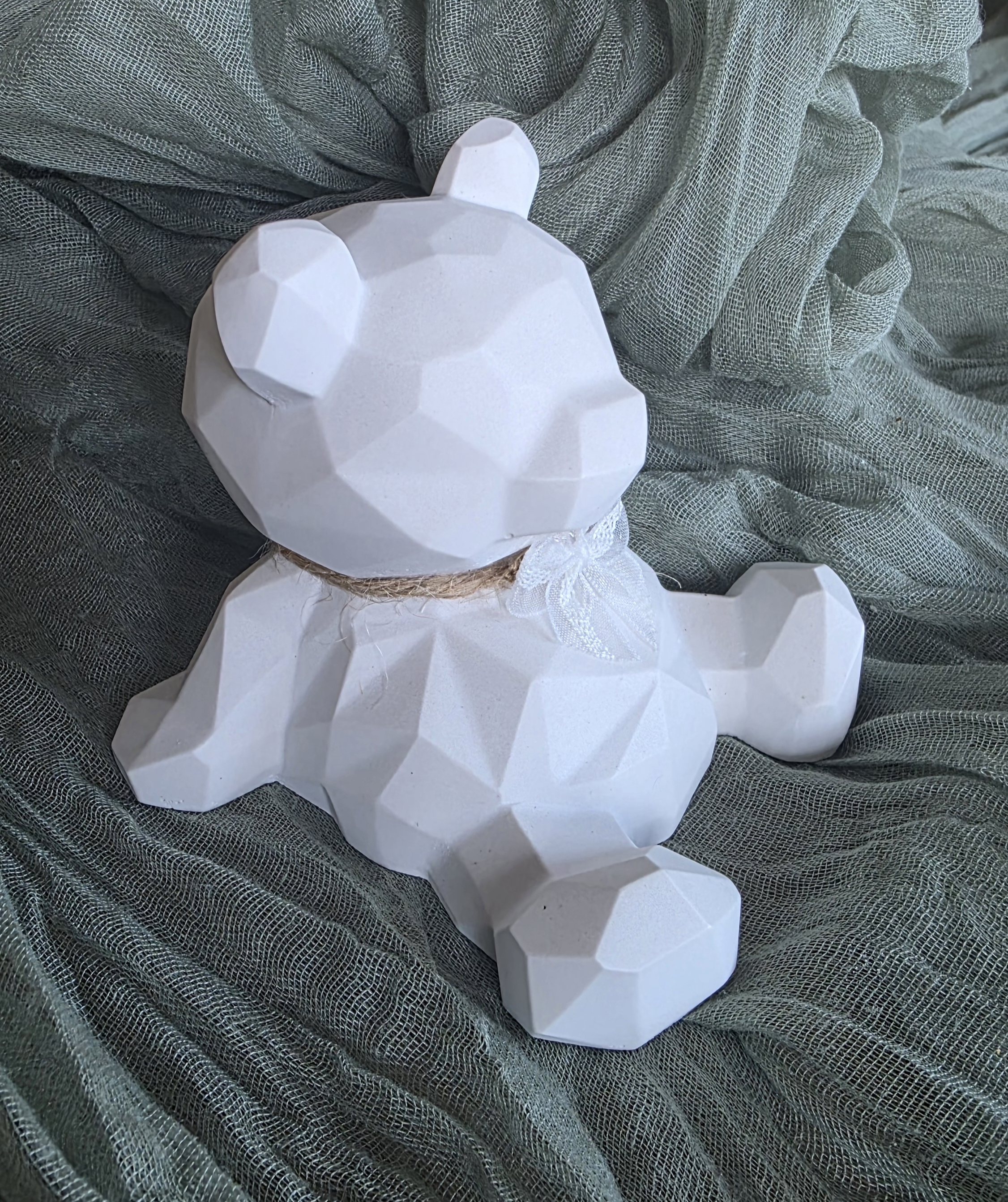 Geometric Bear Sculpture (Lrg)