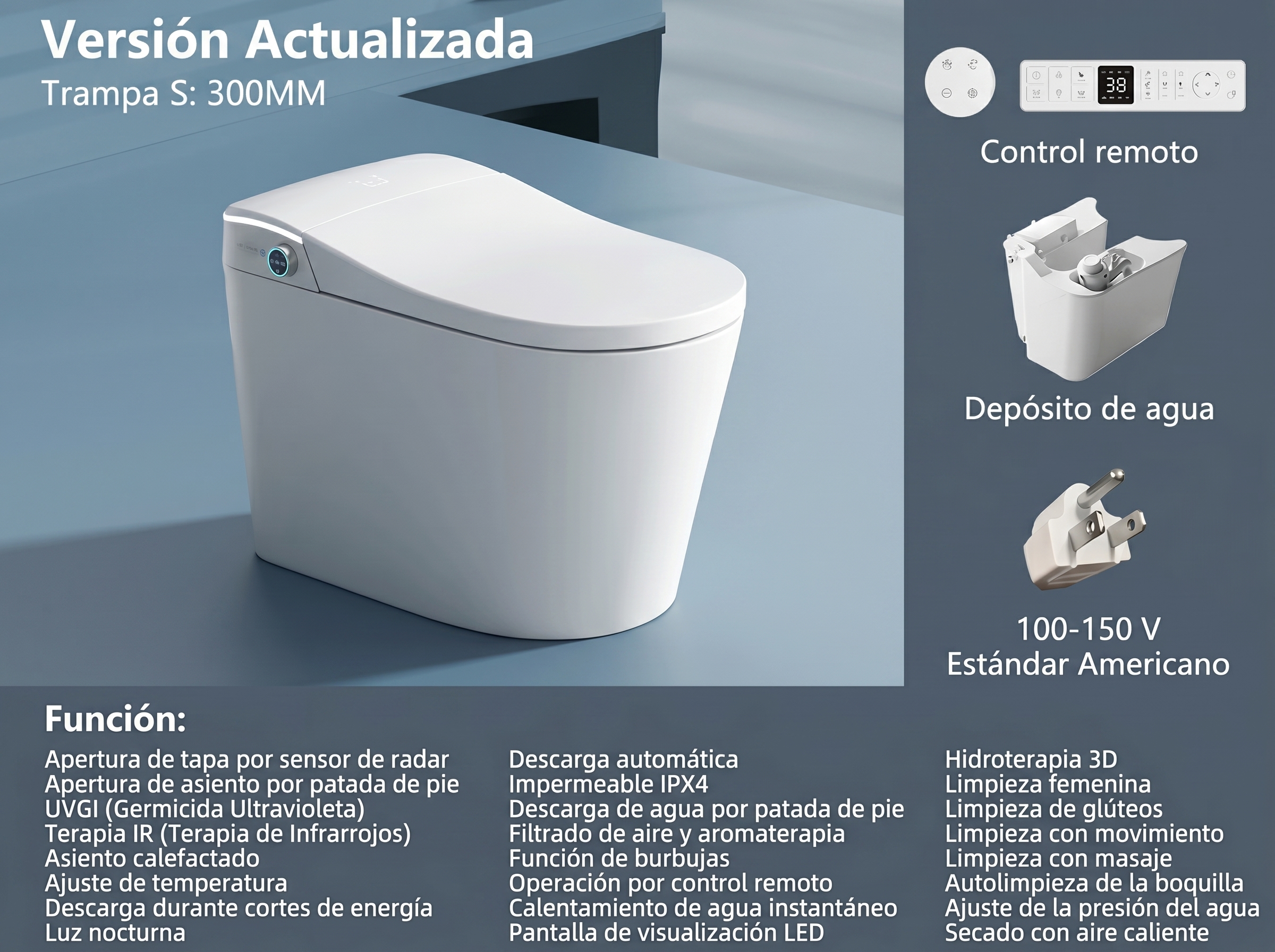 Inodoro Inteligente Zen Comfort