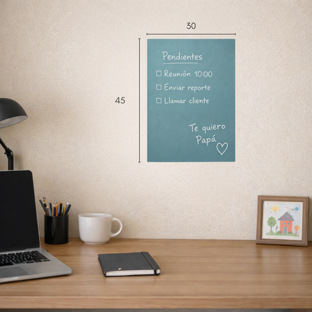 Pizarra Adhesiva Ferrosa Aqua