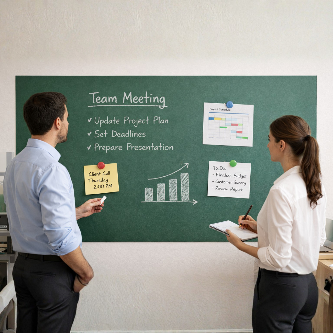 Pizarra Adhesiva Ferrosa Verde