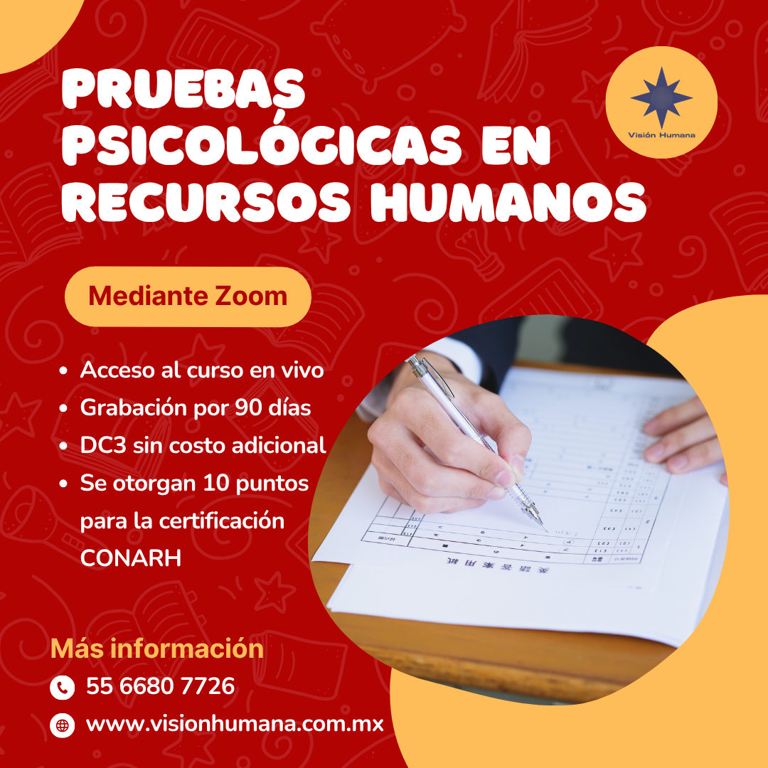 Curso: Pruebas Psicológicas en Recursos Humanos