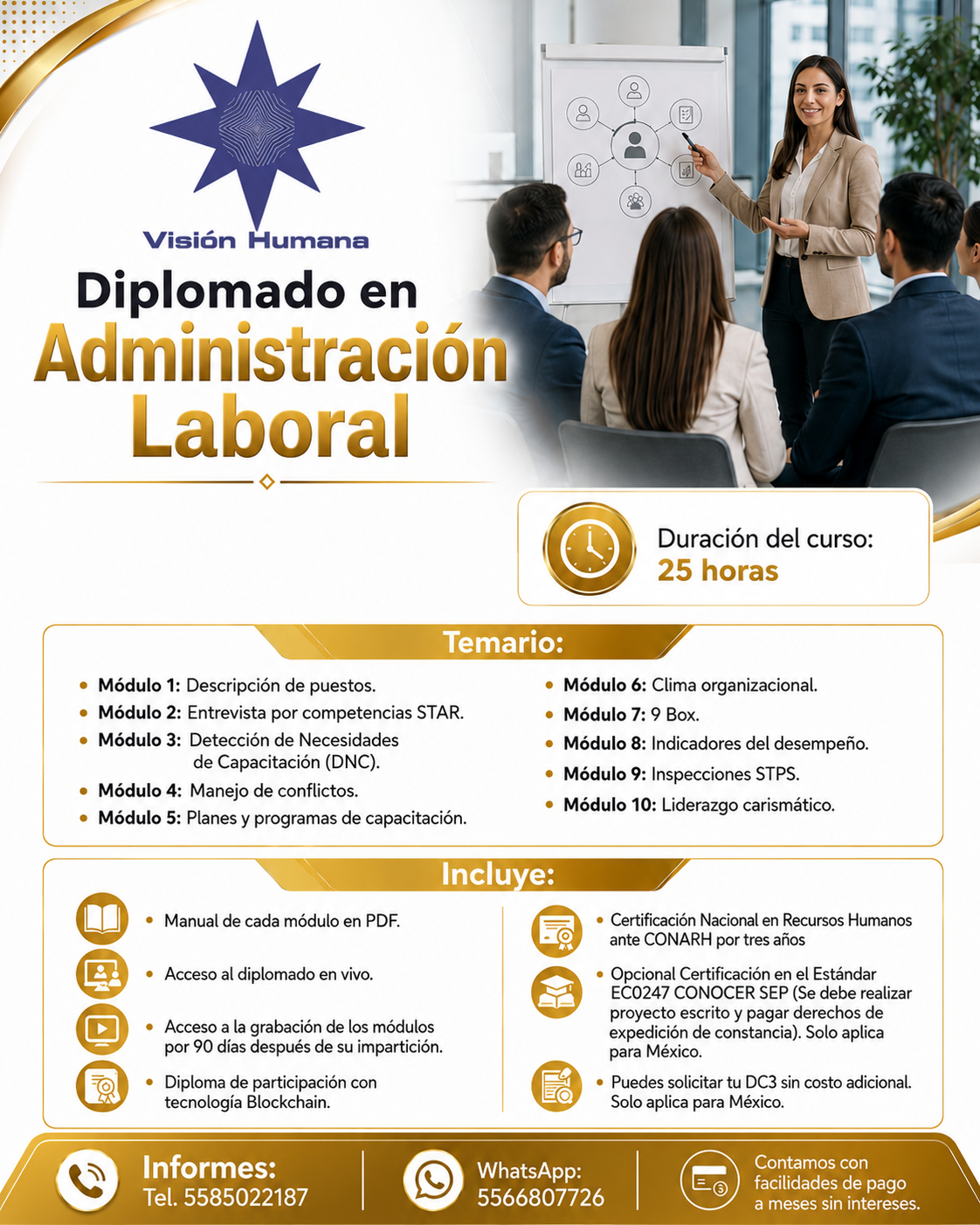 Diplomado en Administración Laboral 2026