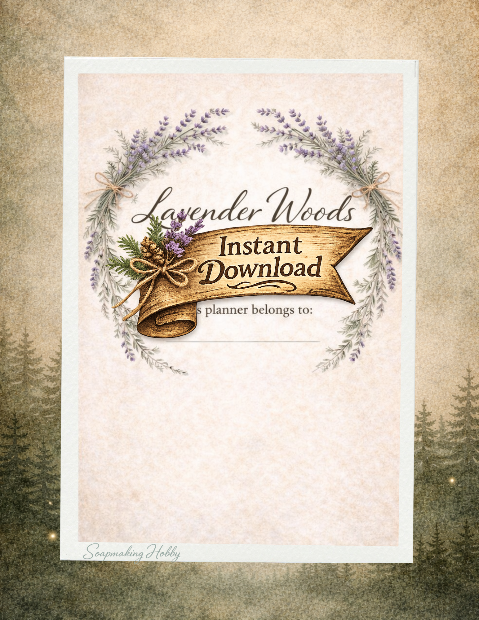 Lavender Woods Soap Journal 