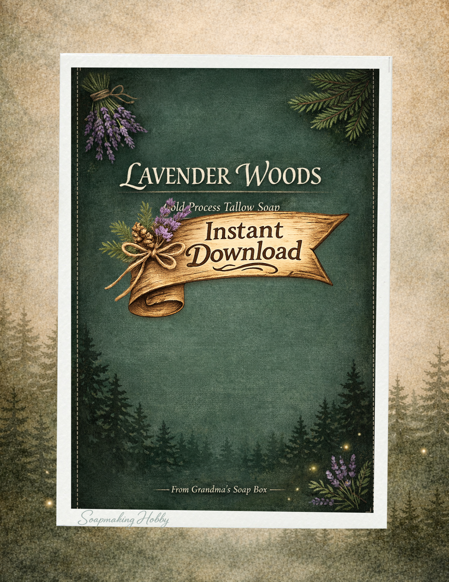 Lavender Woods Soap Journal 