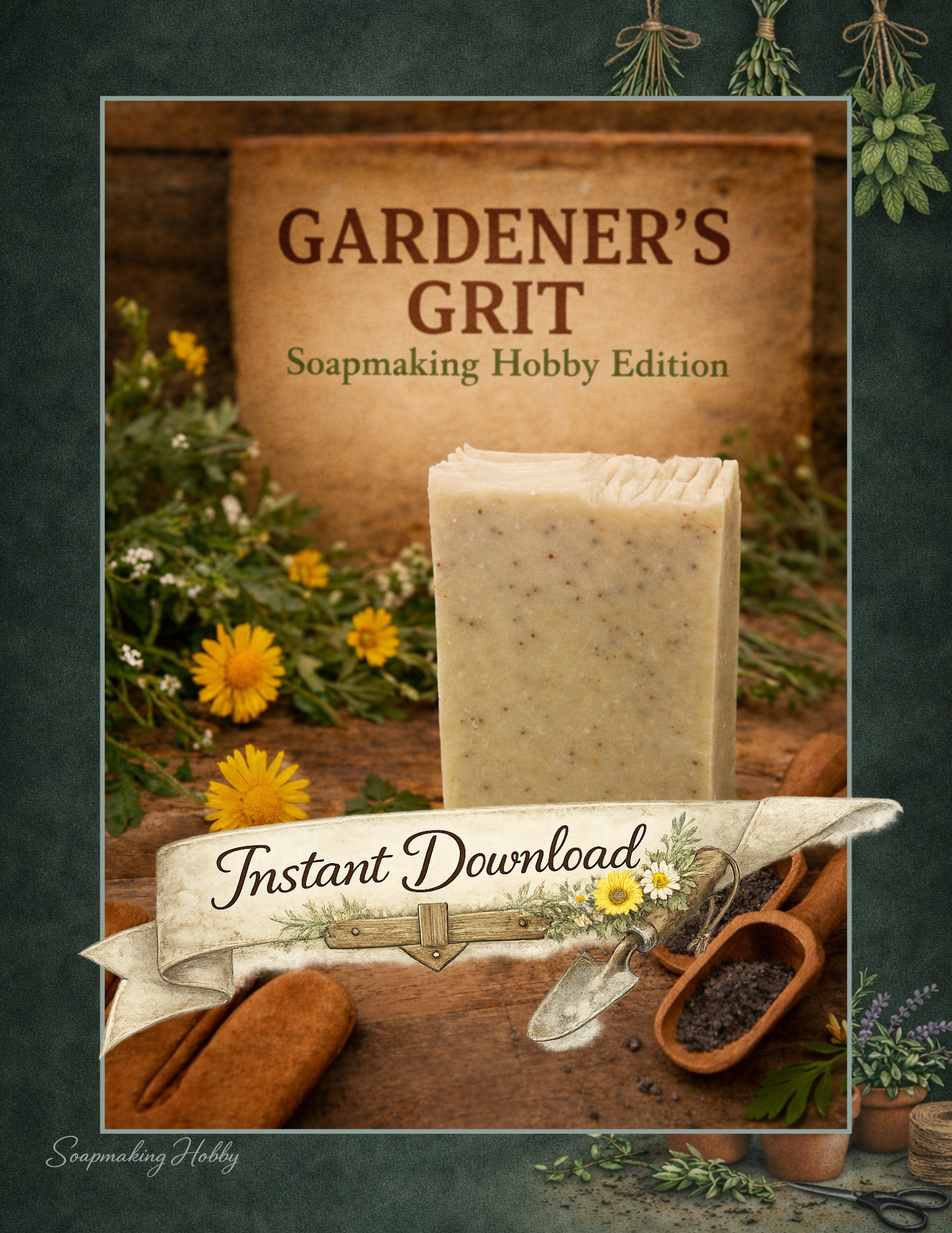 Gardener’s Grit Soapmaking Journal 