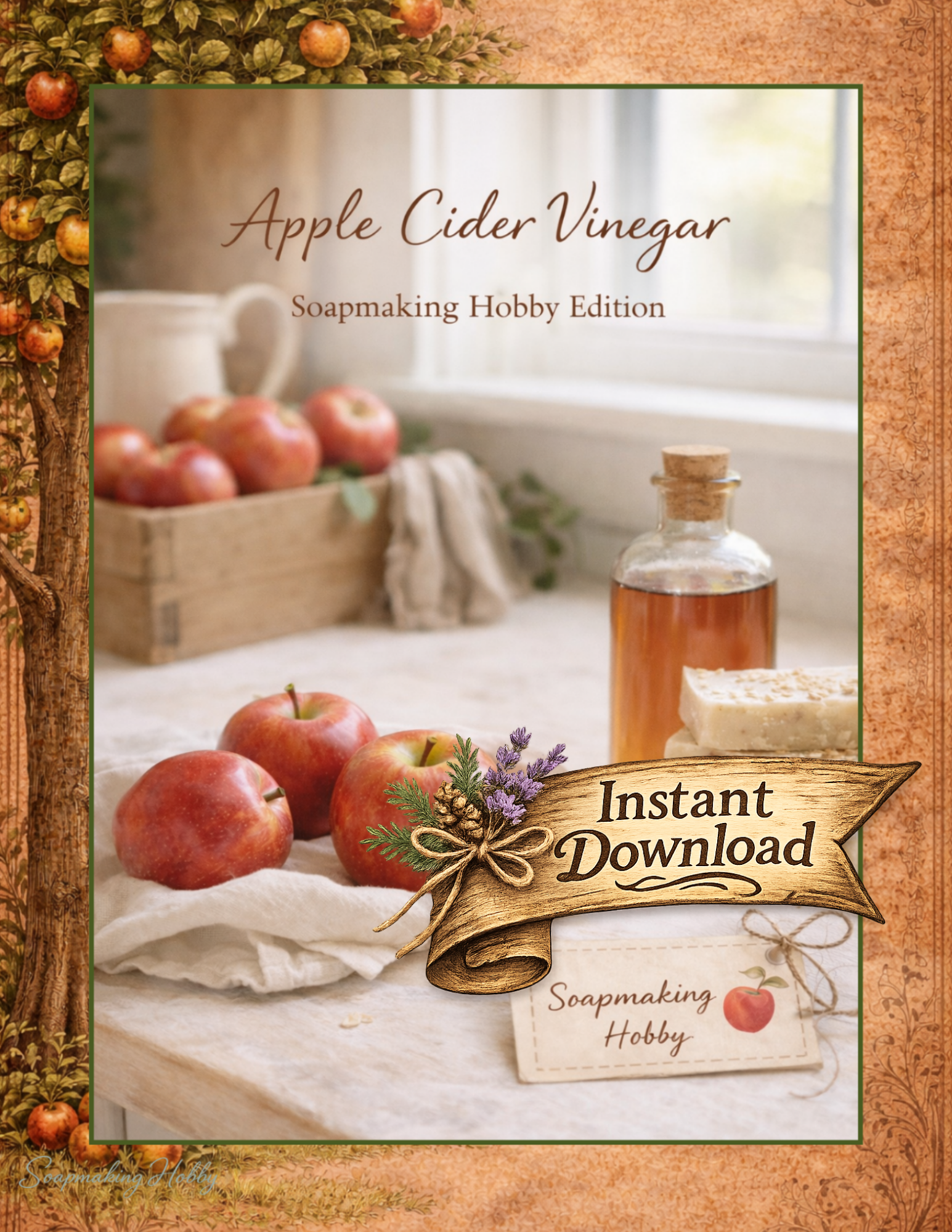 Apple Cider Vinegar Tallow Soapmaking Journal 