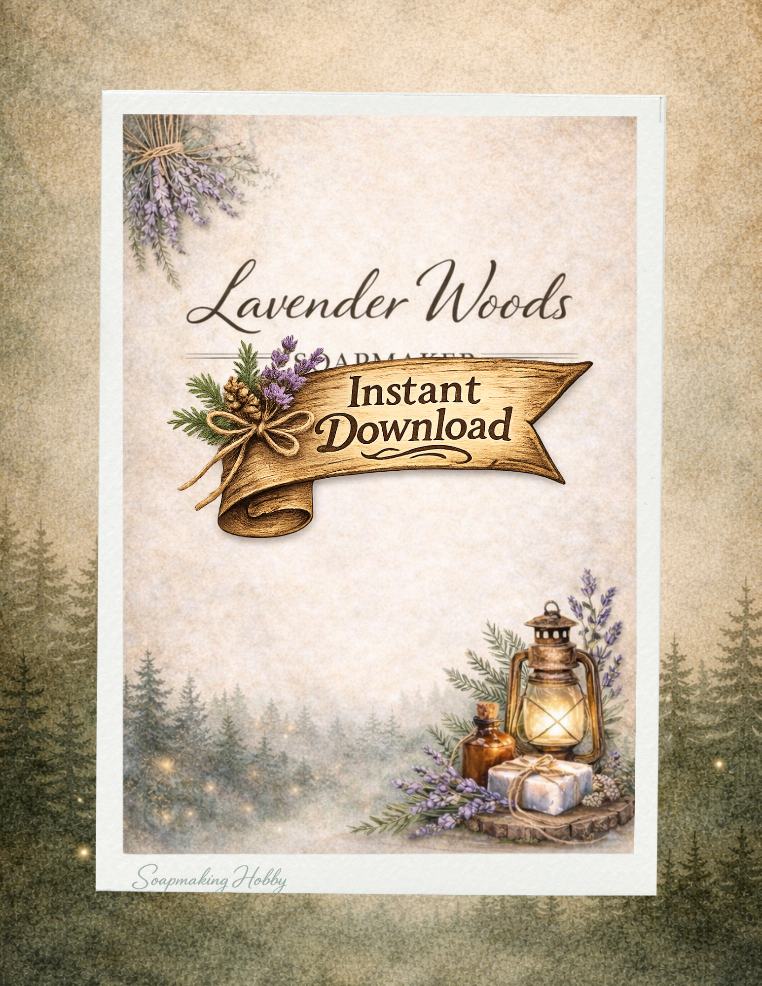 Lavender Woods Soap Journal 