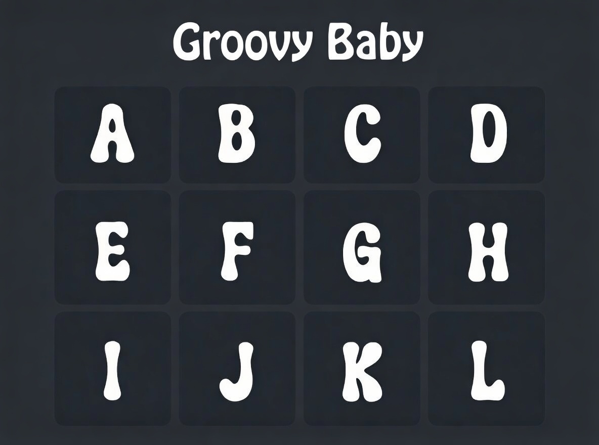 Groovy Baby Font