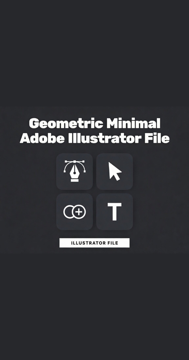 Geometric Minimal Illustrator File
