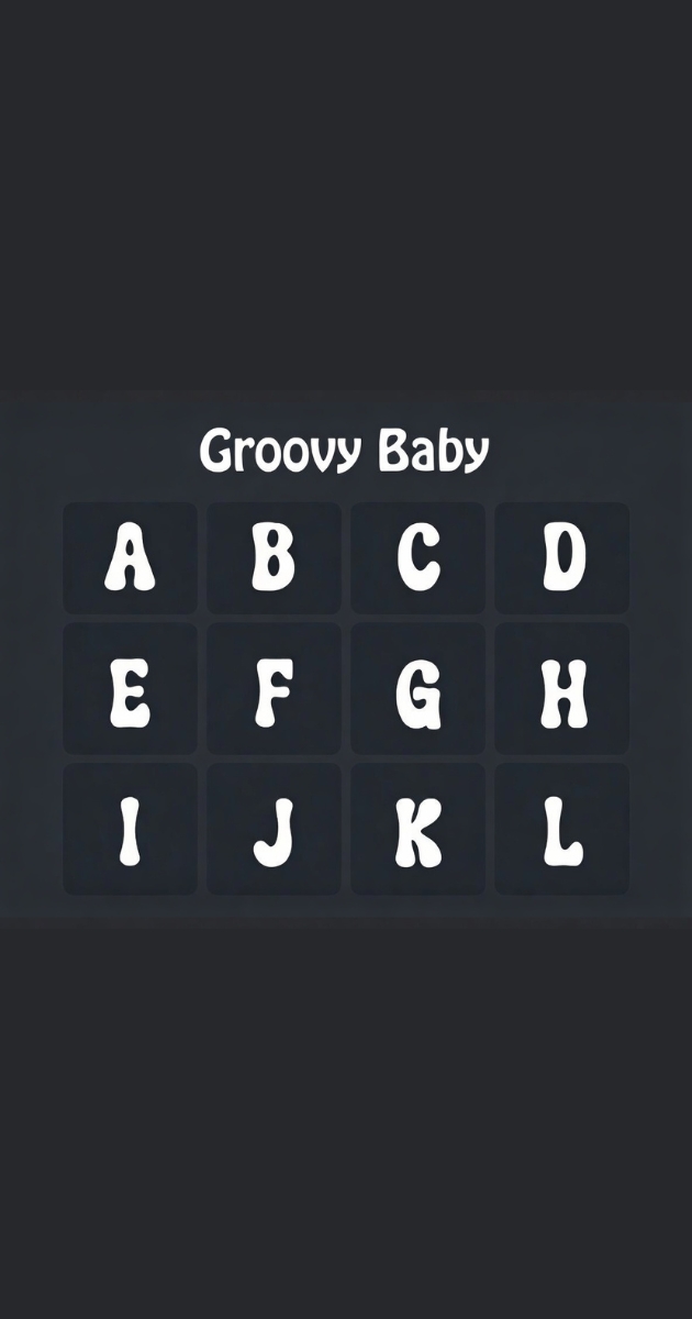 Groovy Baby Font
