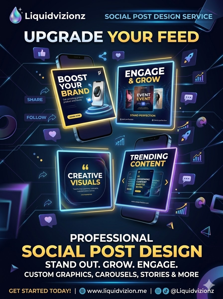 Social Post Design Service