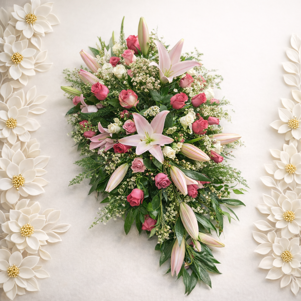 Elegant Sympathy Floral Spray