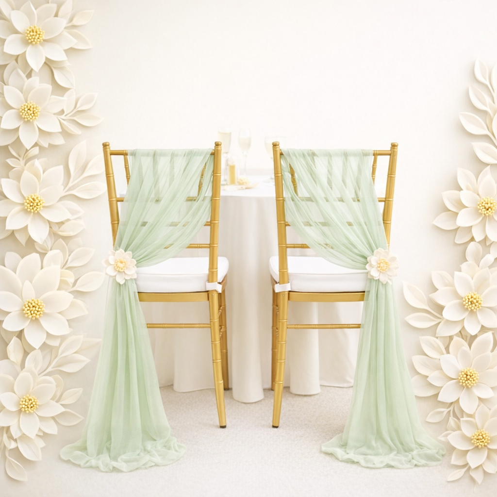 Elegant Wedding Chair Covers