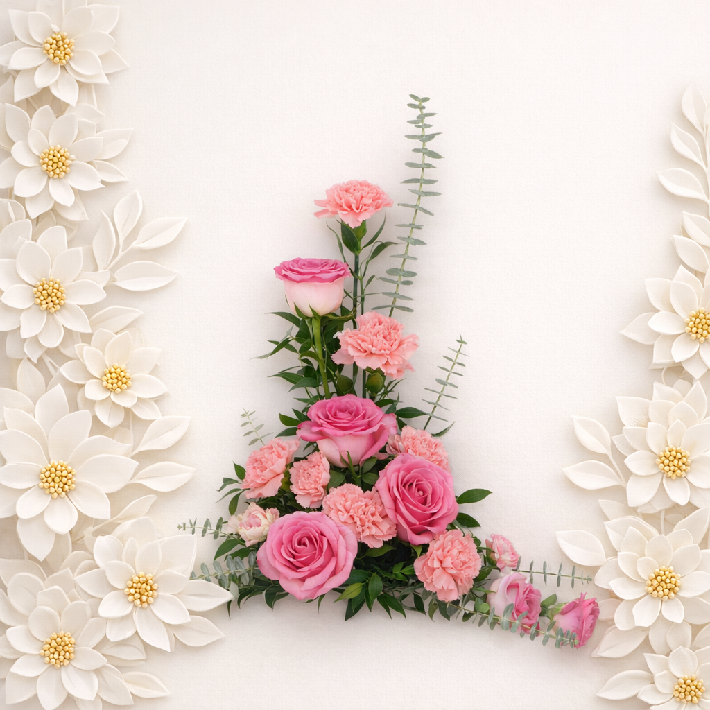 Casket Corner Floral Arrangement