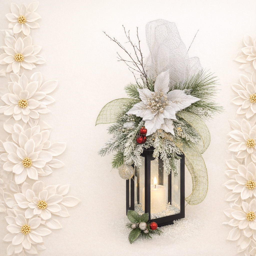 Holiday Lantern Centerpiece