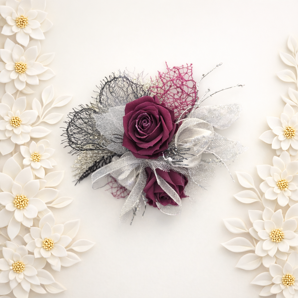 Elegant Floral Corsage