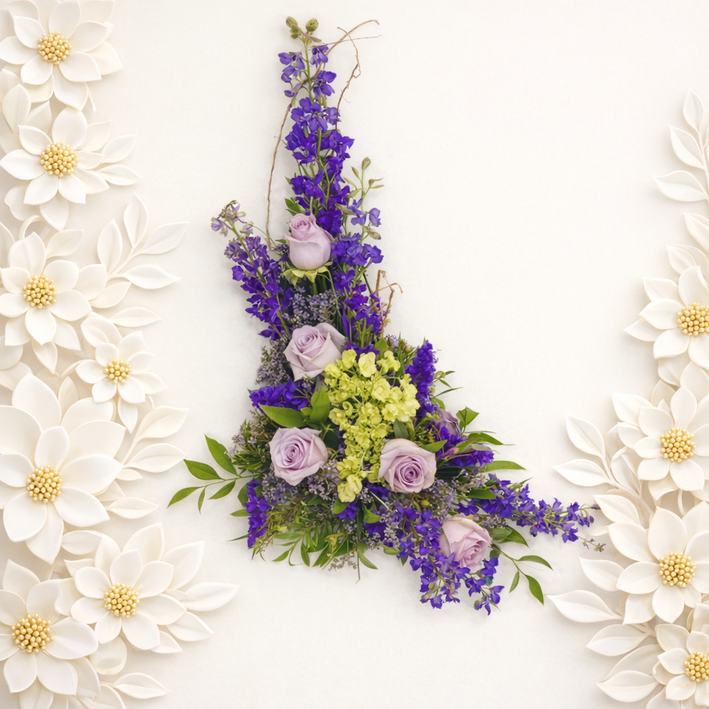 Casket Corner Floral Arrangement