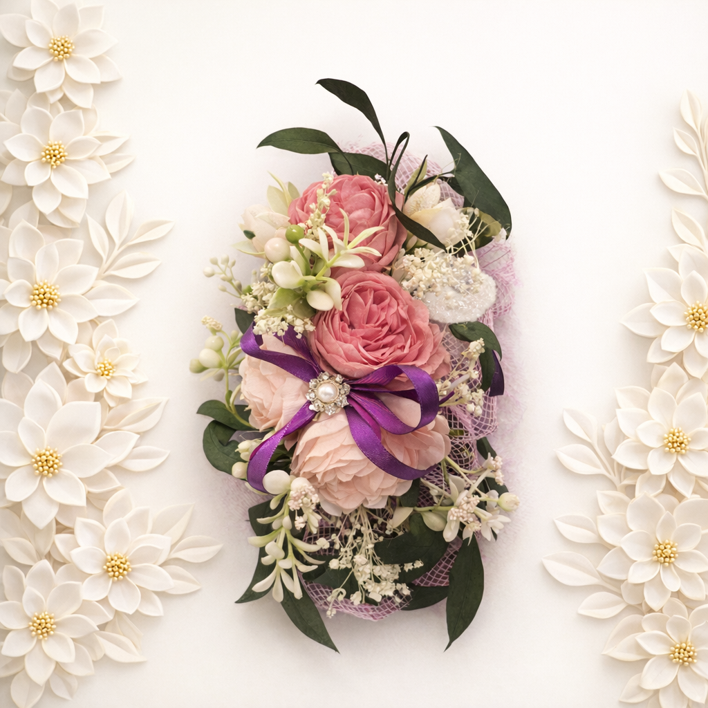 Elegant Floral Wrist Corsage