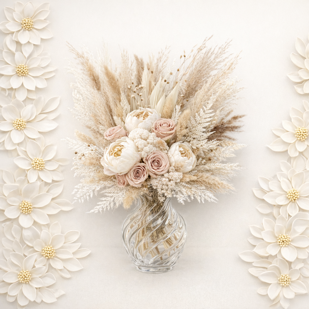 Elegant Dried Floral Arrangement