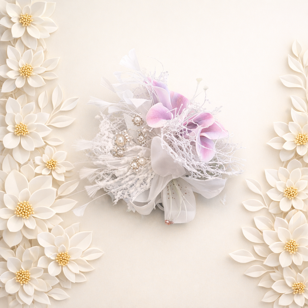 Elegant Floral Wrist Corsage