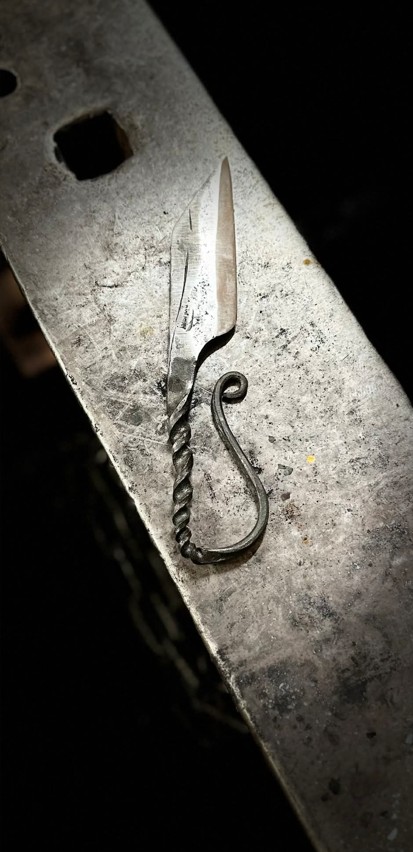 Håndsmidd "blacksmith" kniv