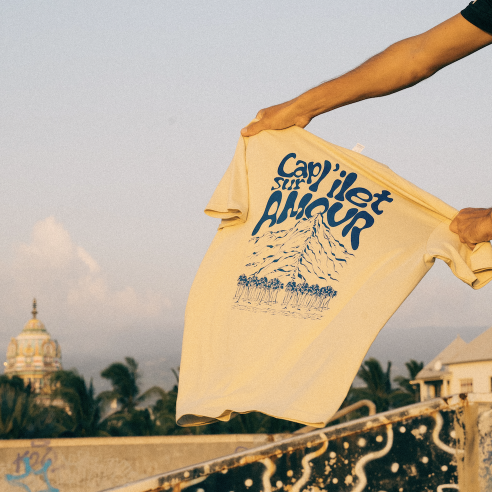Tee shirt - Cap sur l'Ilet Amour