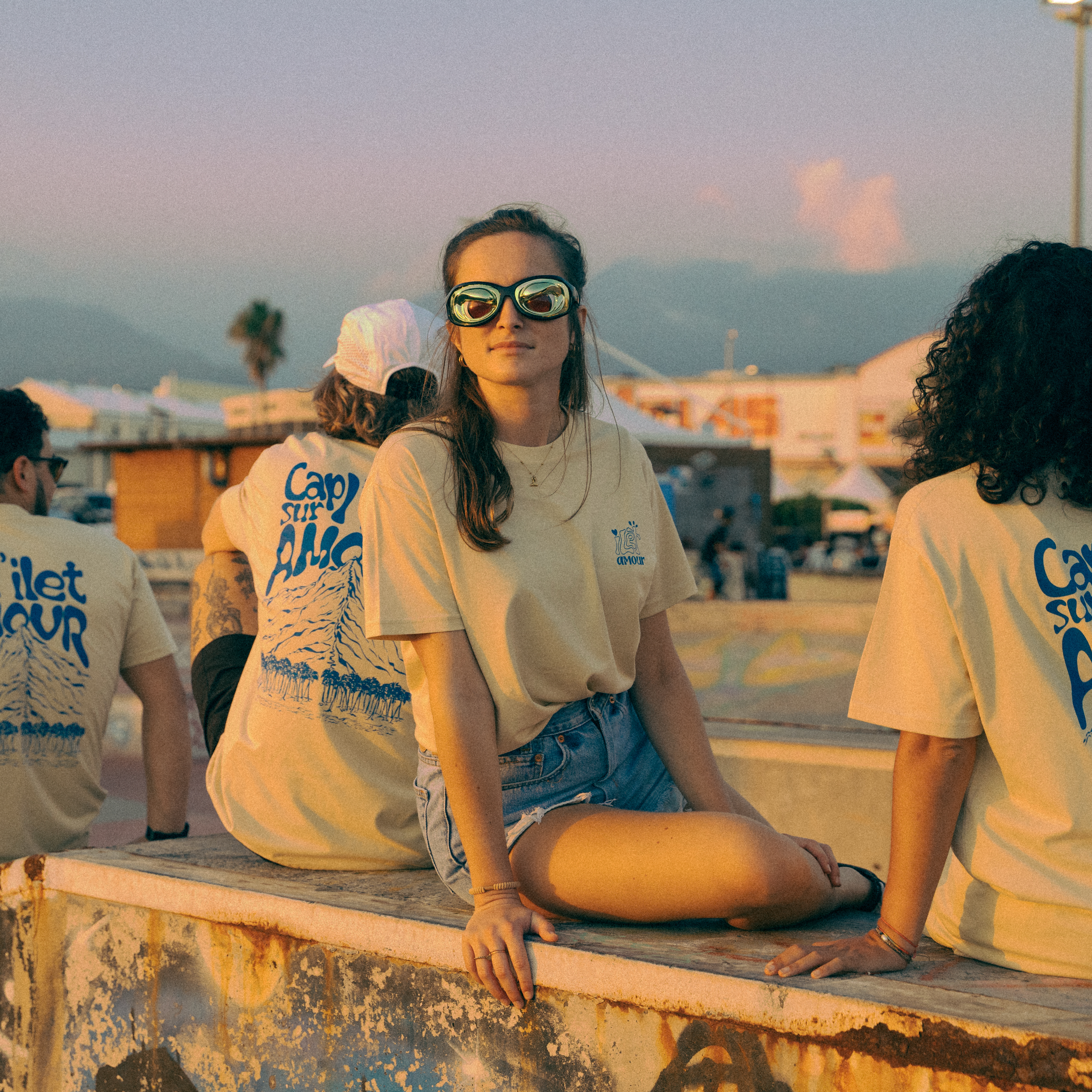 Tee shirt - Cap sur l'Ilet Amour