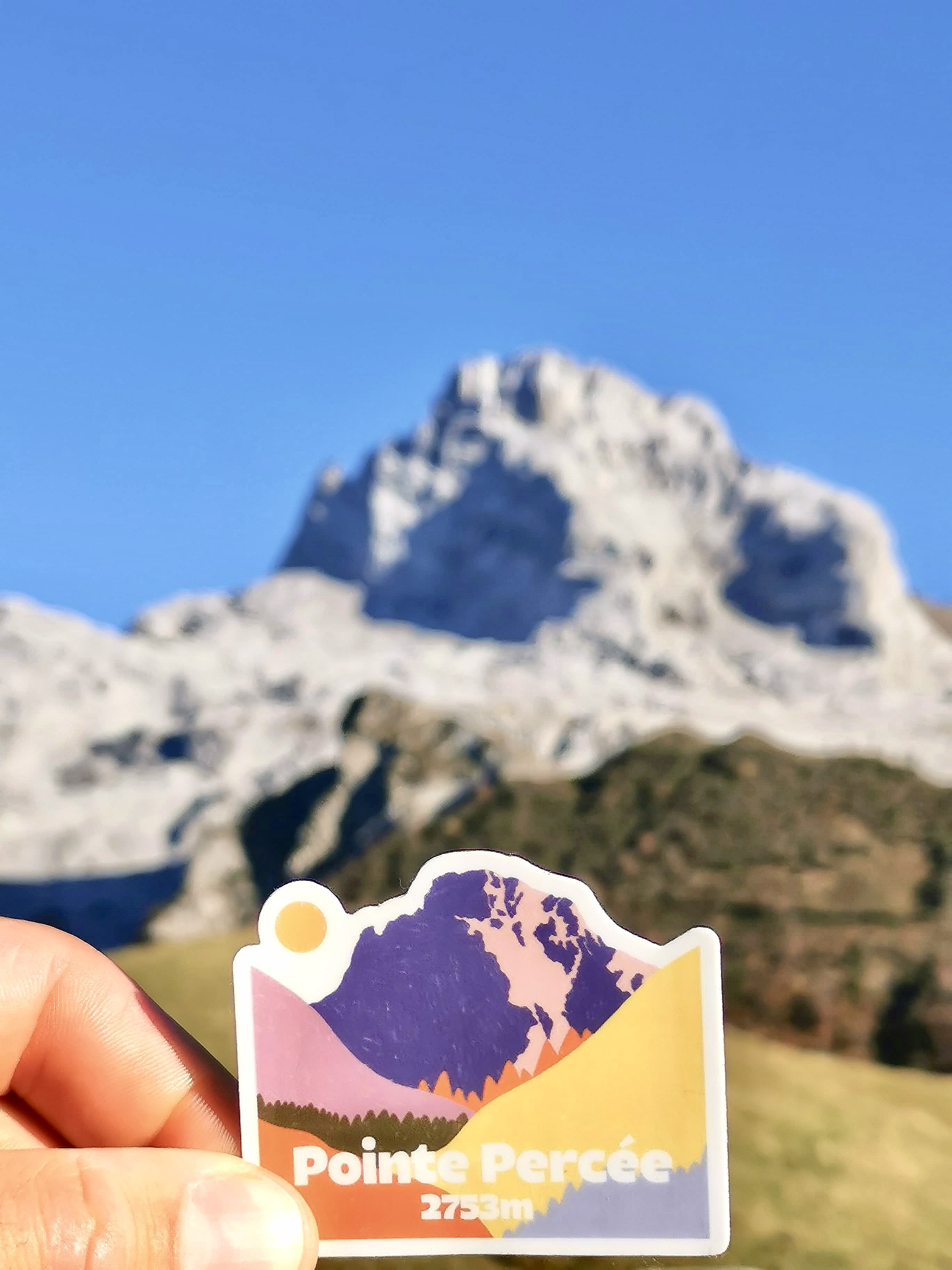 Sticker Pointe Percée